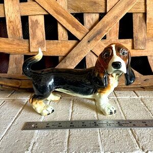 1950's Goebel W. Germany Basset Hound Or Beagle 11" long (50)